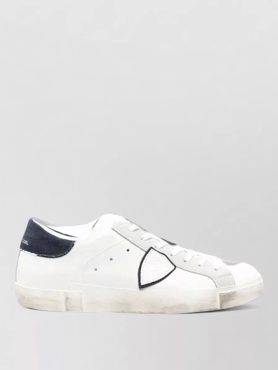 Philippe Model leather low-top sneakers
