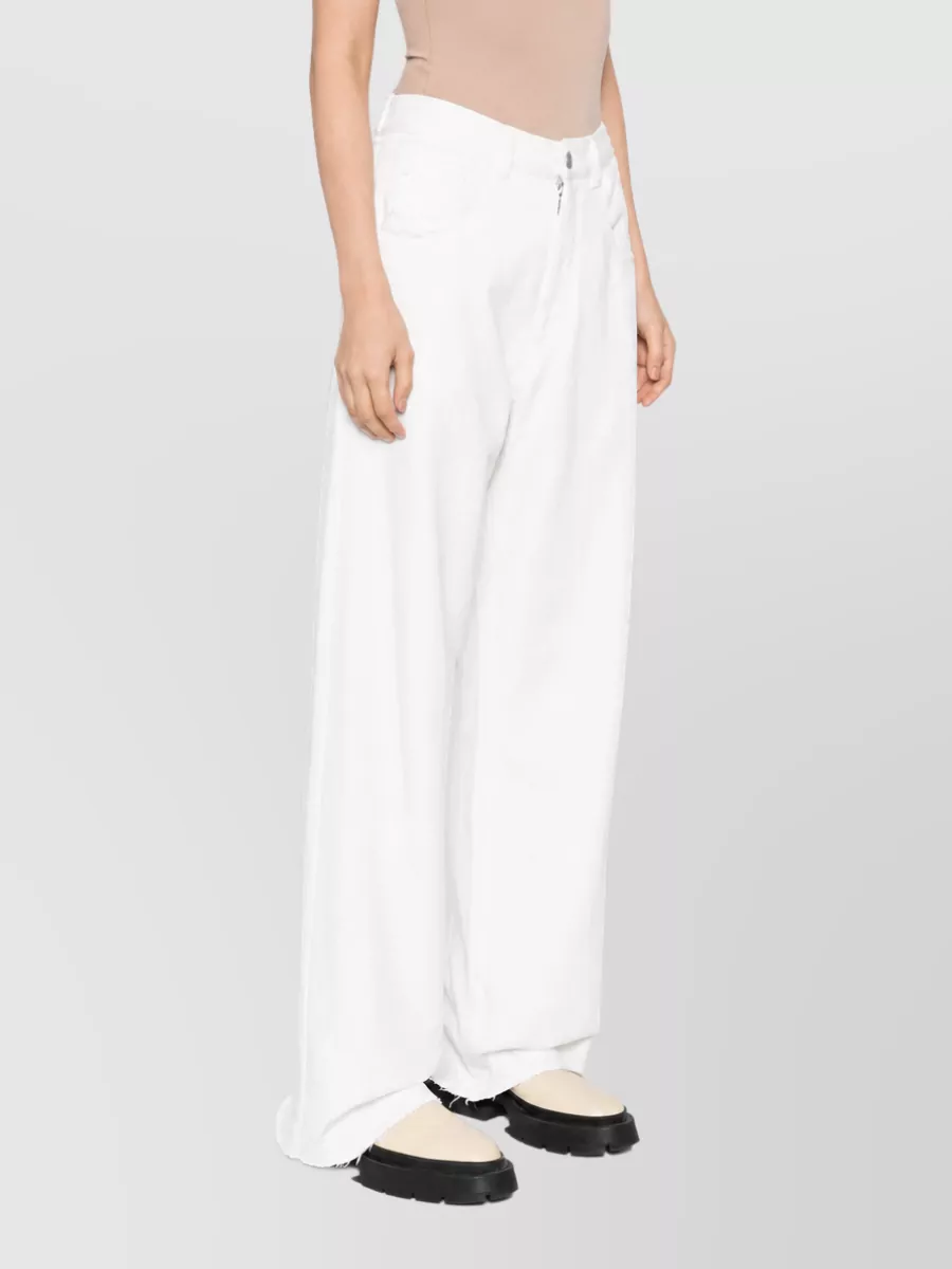Mm6 Maison Margiela denim straight-leg trousers