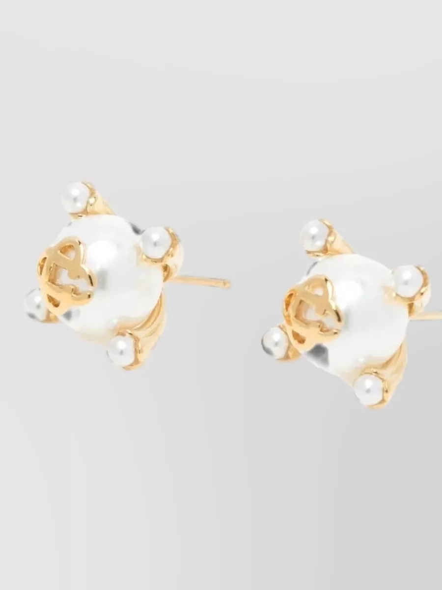 Casablanca Pearl Stud Earrings