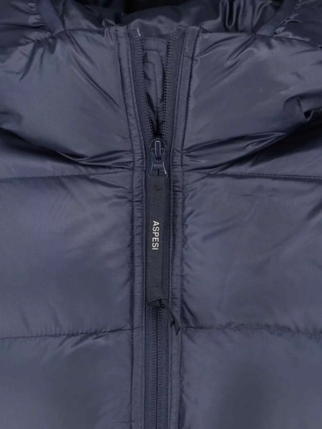 Aspesi Quilted Hooded Jacket Elastic Cuffs