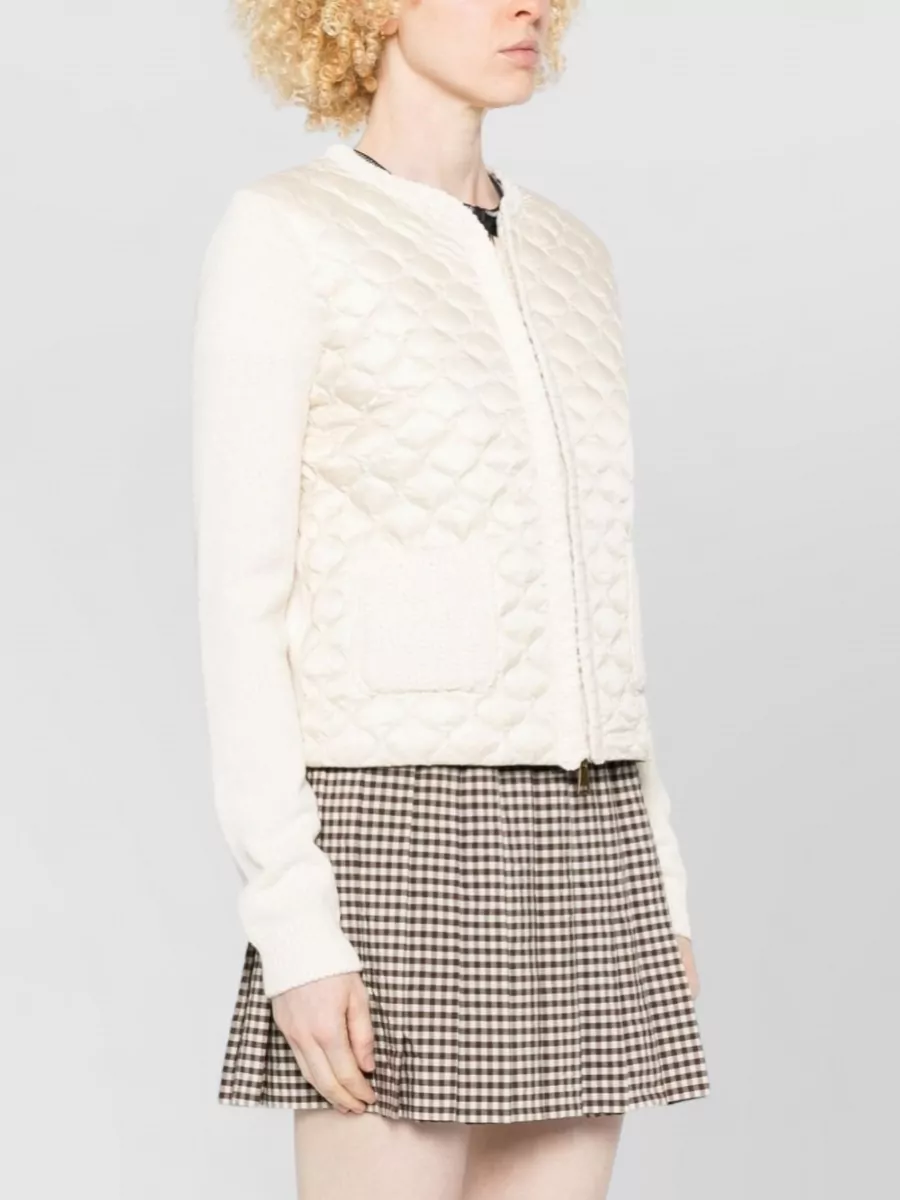 Moncler Quilted Padded Cardigan
