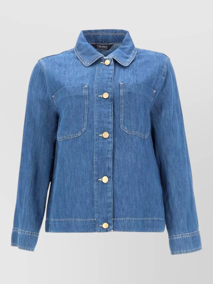 S Max Mara Chambray jacket