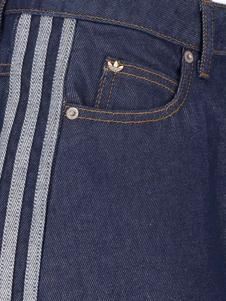 Adidas Denim Knee-Length Skirt
