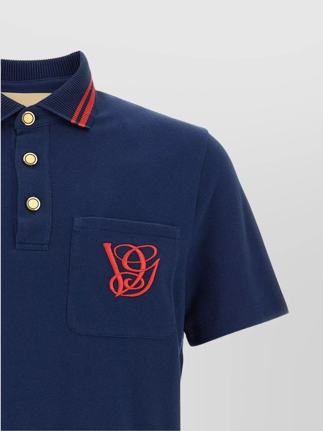Valentino Garavani Polo Shirt Embroidered Chest Pocket