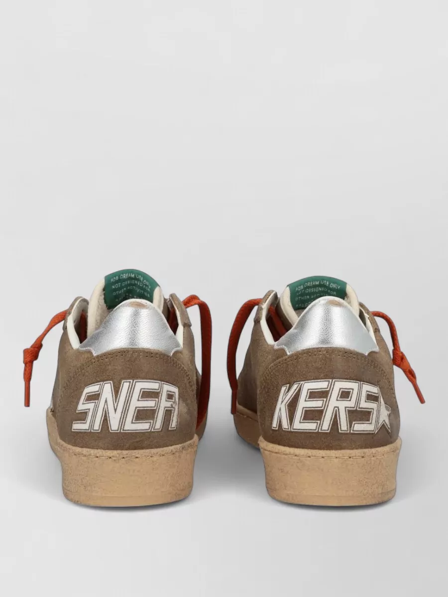 Golden Goose Suede Sneakers Star Patch Rubber Sole