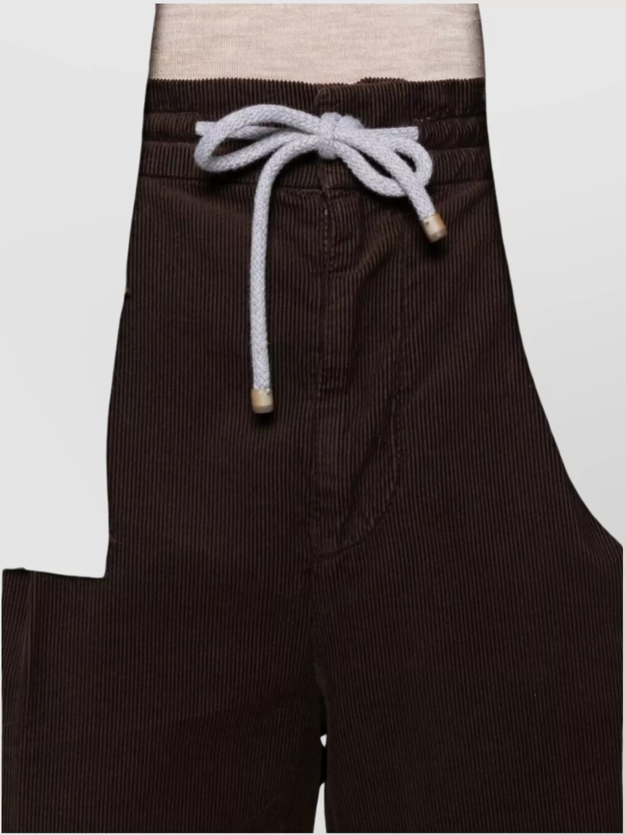Brunello Cucinelli Corduroy Trousers With Back And Side Pockets