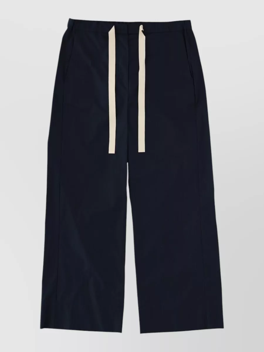 S Max Mara cotton silver lounge pants
