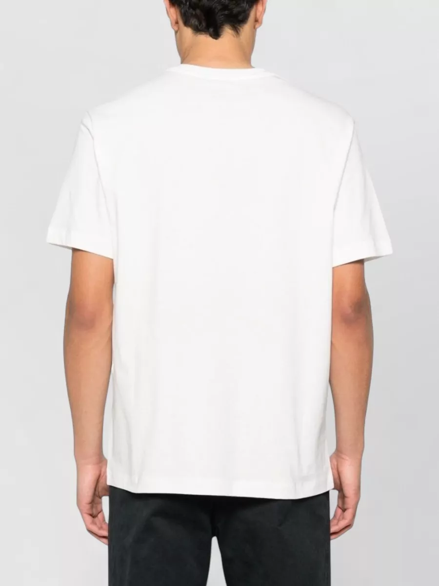 Emporio Armani Cotton T Shirt Short Sleeves Crew Neck