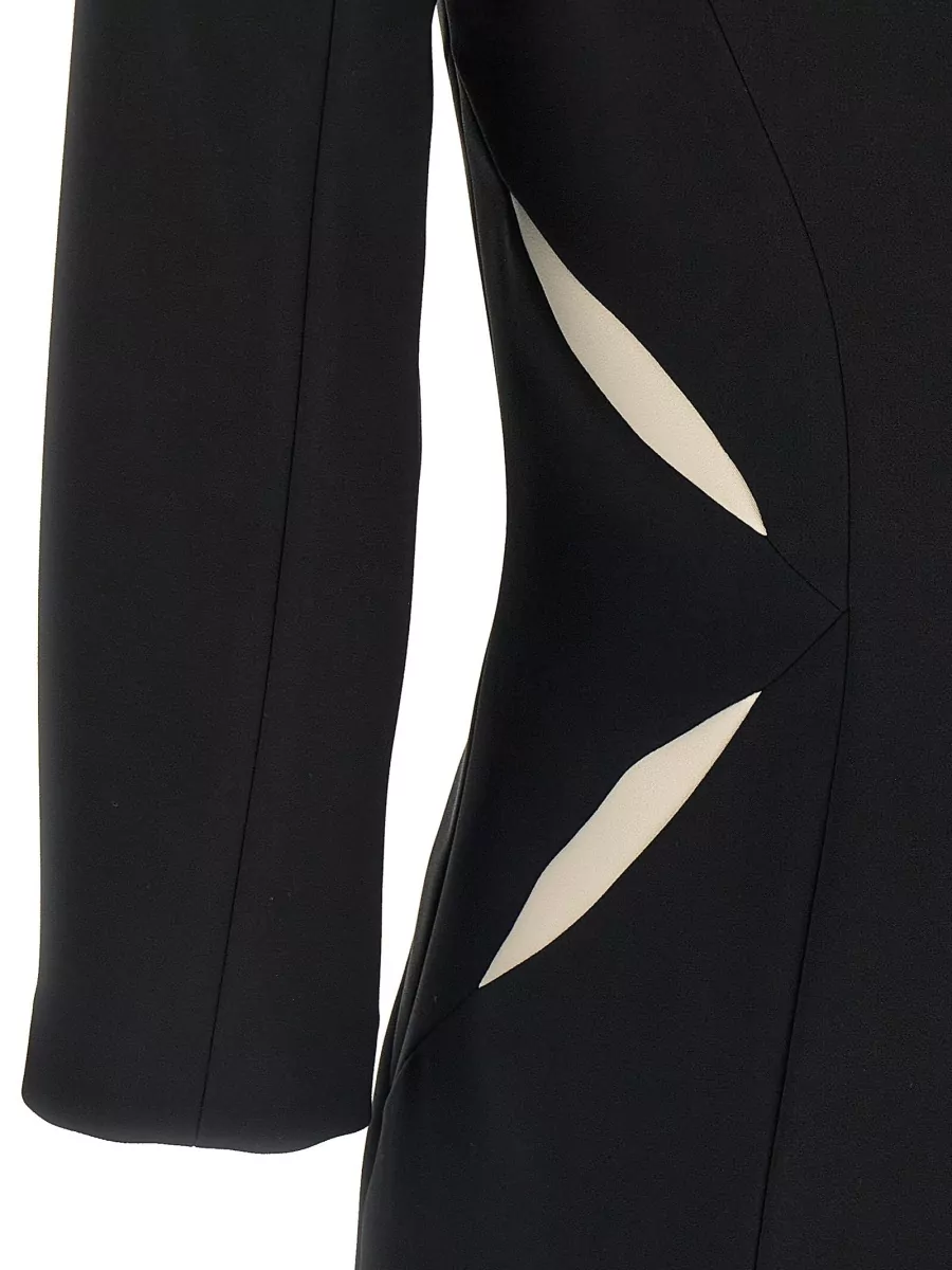 Elisabetta Franchi Cutout Mini Dress