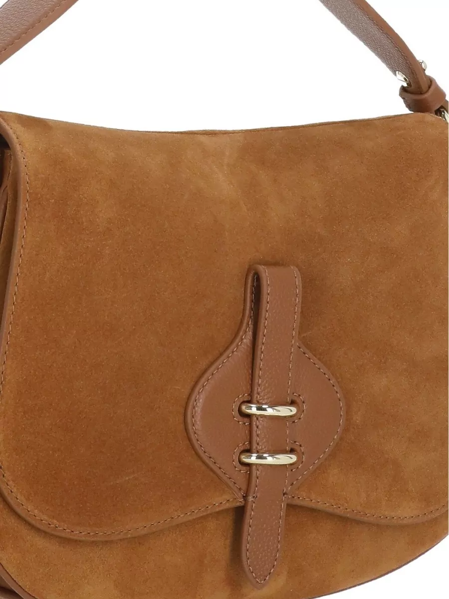Coccinelle Suede Shoulder Bag