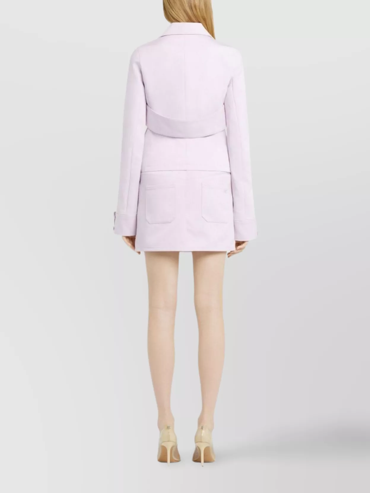 Courrèges Tailored Jacket Zip Pocket