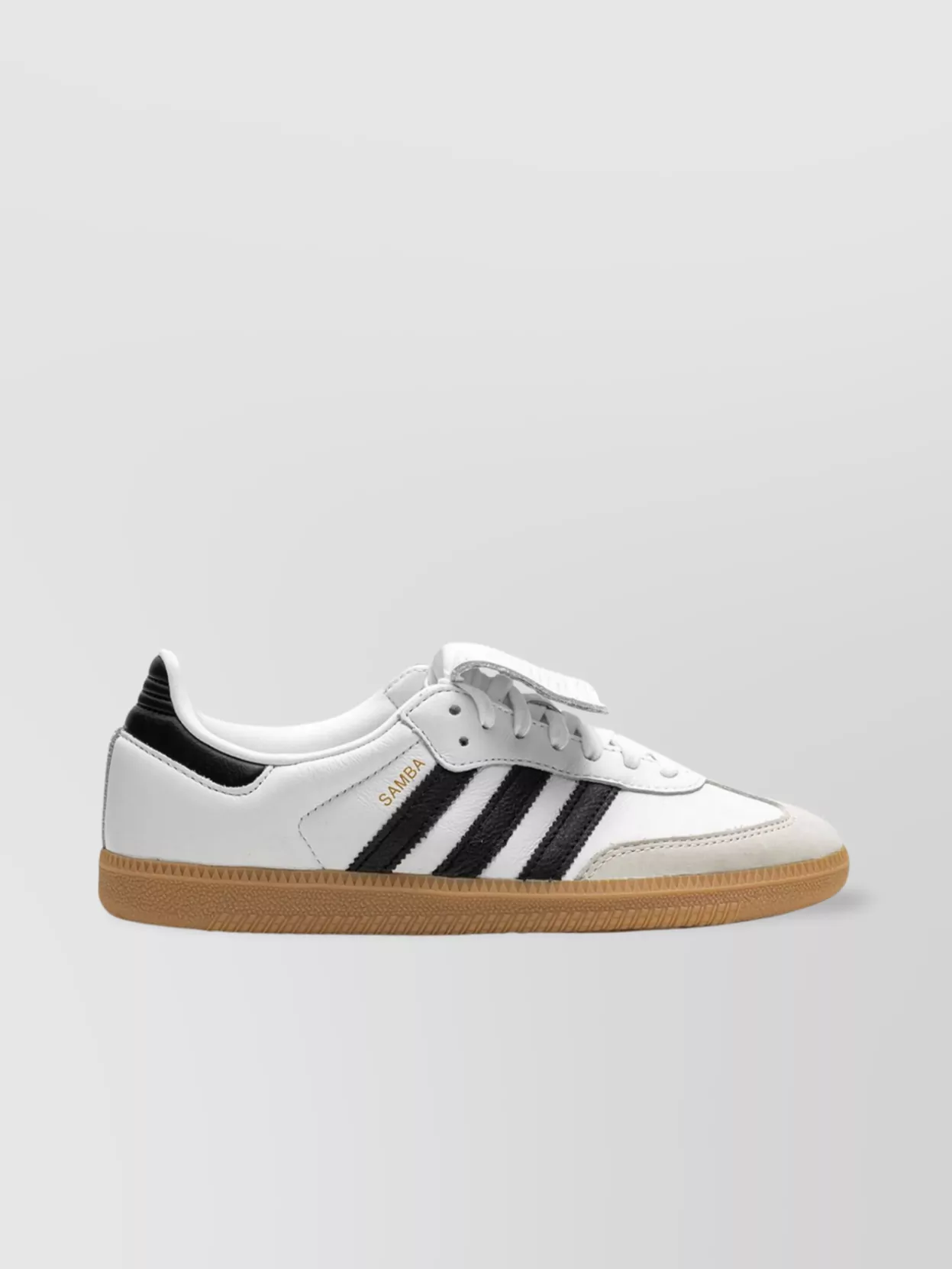 Adidas Lt Striped Leather Low-Top Sneakers