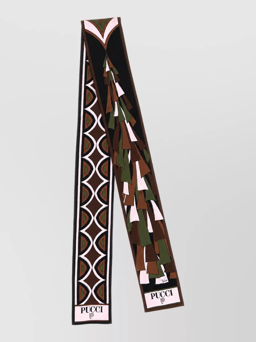 Pucci Silk Printed Scarf