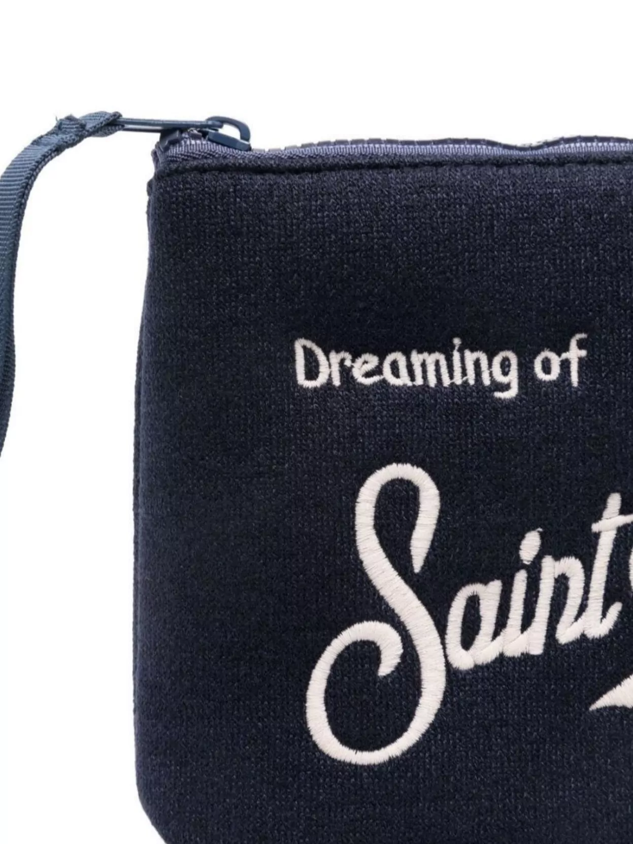Mc2 Saint Barth Rectangular Clutch Bag Wrist Strap