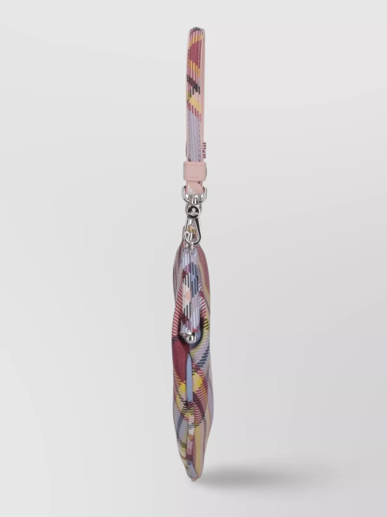 Vivienne Westwood Heart Plaid Top Handle Cross-body Bag