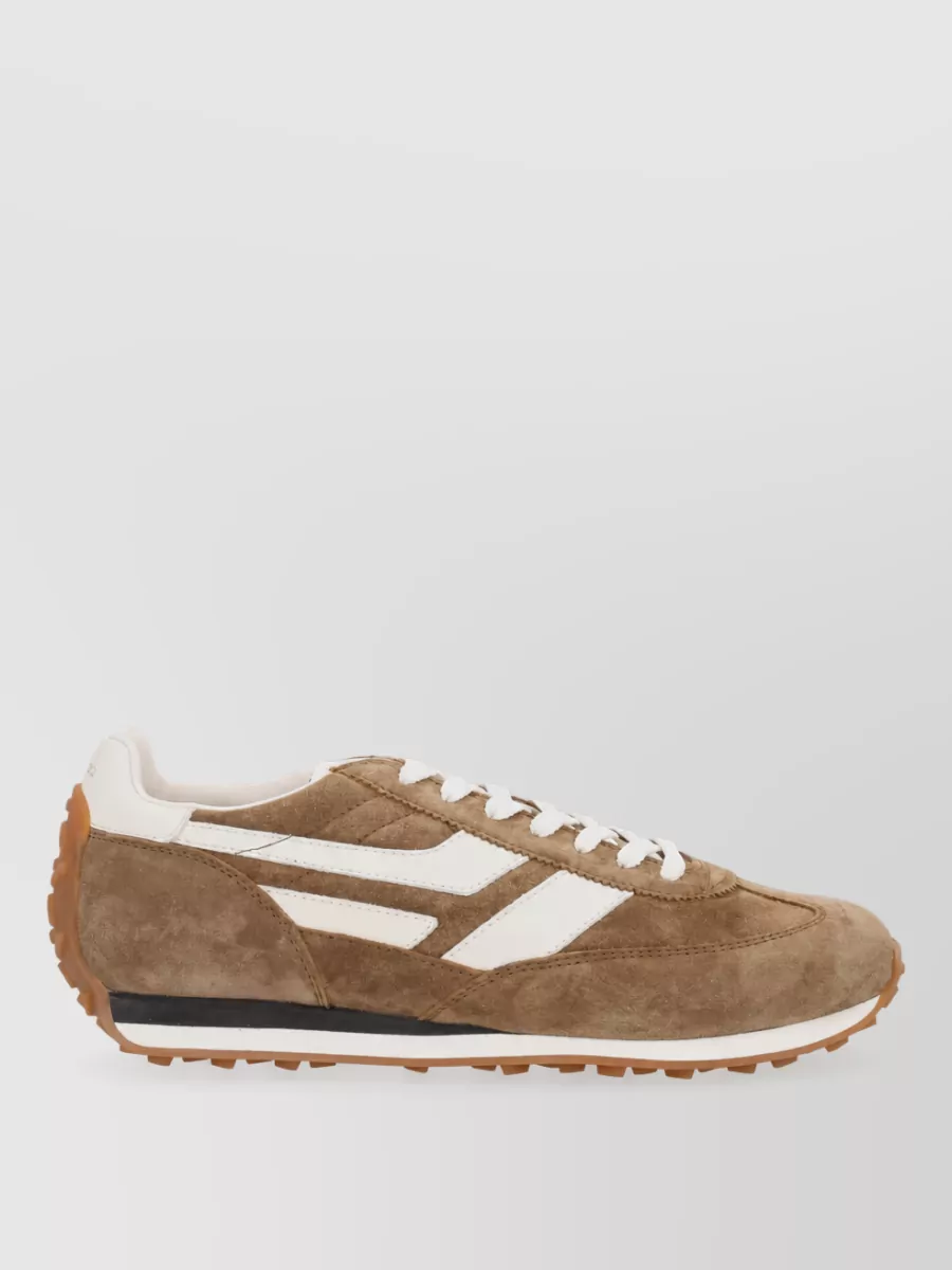 Tom Ford Leather Low-Top Sneakers