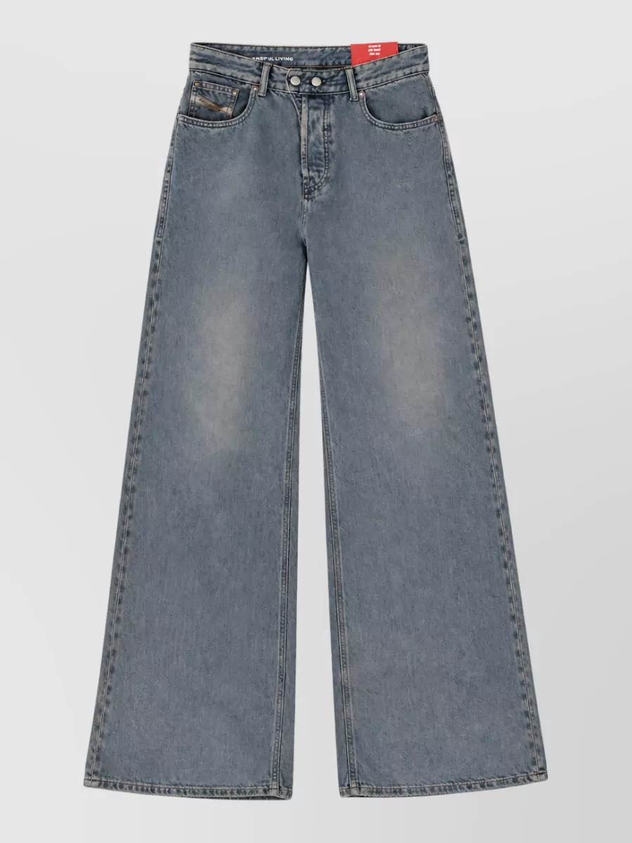 Diesel 1996 D Sire High Rise Wide Leg Jeans