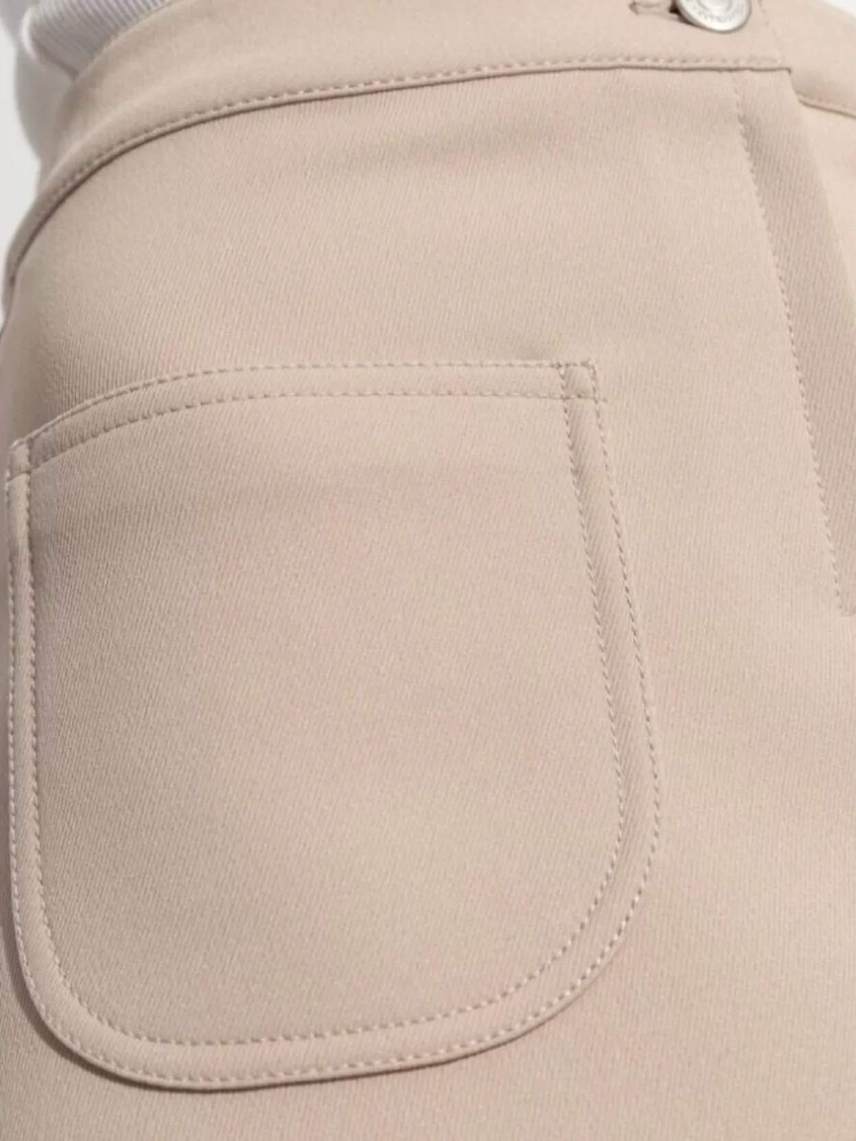 Courrèges High Waist Mini Skirt With Front Pockets