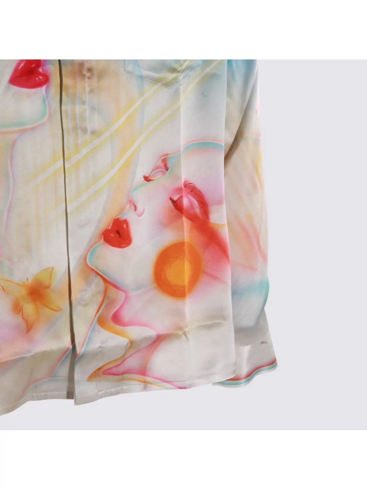 Casablanca Long Sleeve Top Featuring Graphic Print