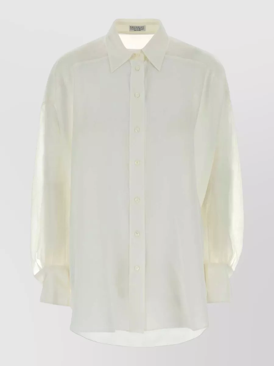 Brunello Cucinelli silk shirt