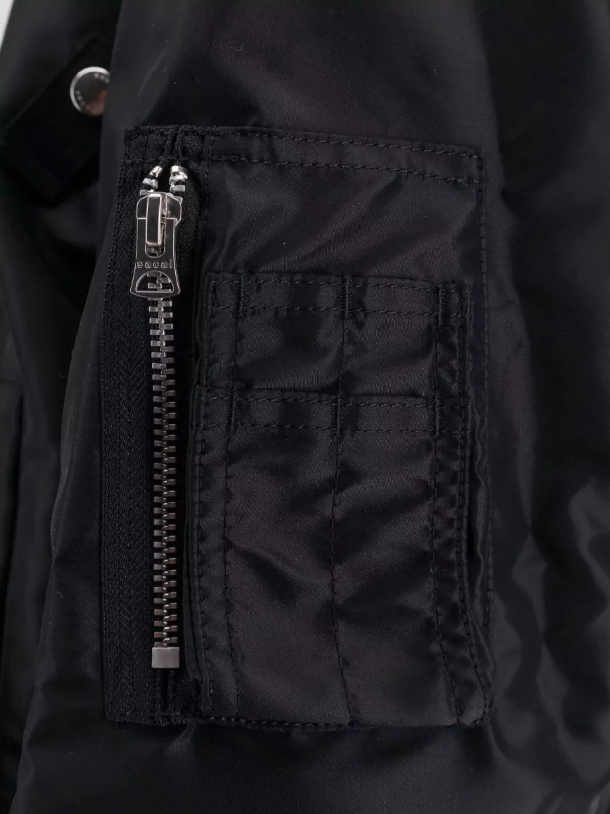 Sacai Bomber Jacket In Nylon