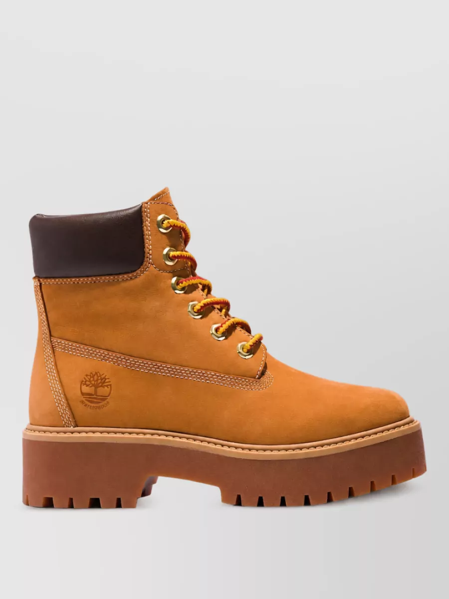Timberland Leather Lace-Up Boots
