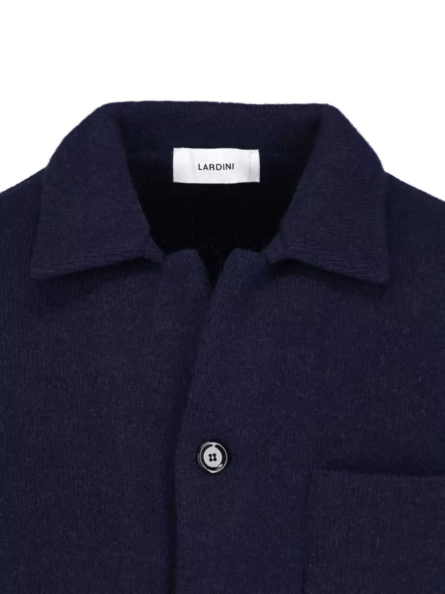 Lardini Cashmere Single-Breasted Coat