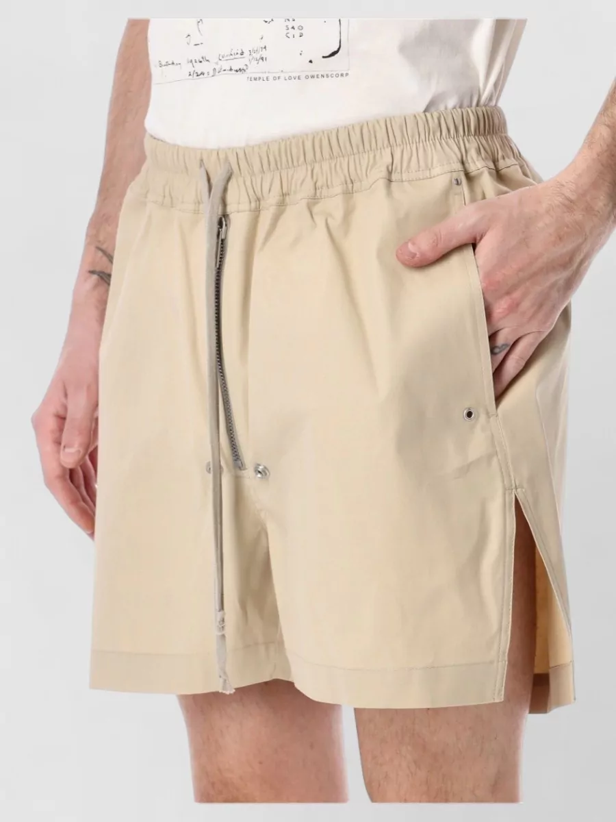 Rick Owens Knee Length Utility Boxers Side Pockets
