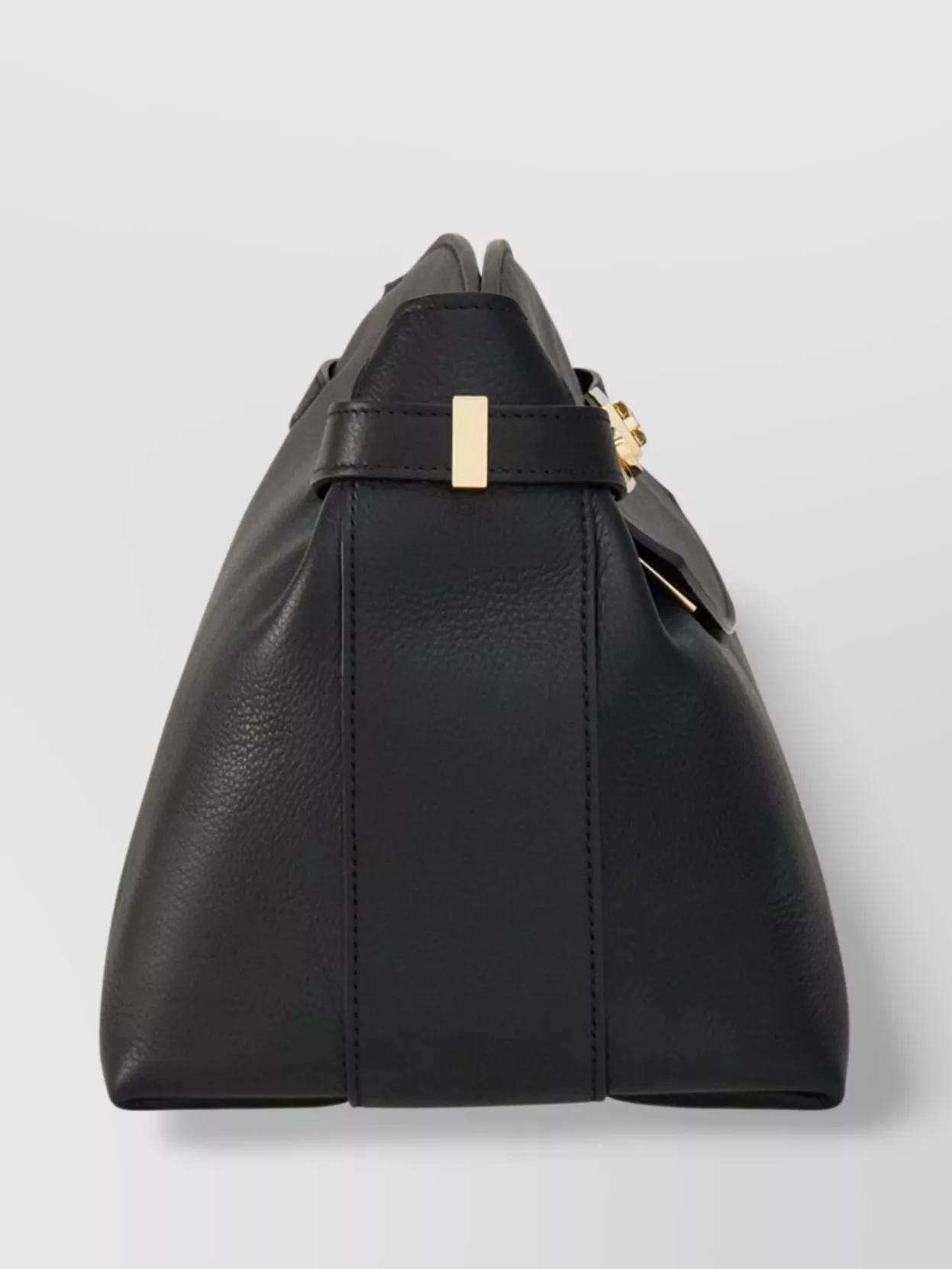 FERRAGAMO LEATHER SHOULDER BAG ADJUSTABLE STRAP