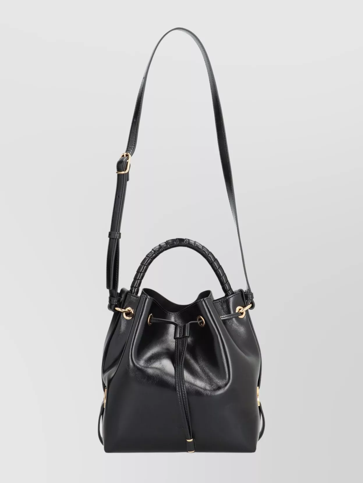 Chloé Leather Bucket Bag Adjustable Strap