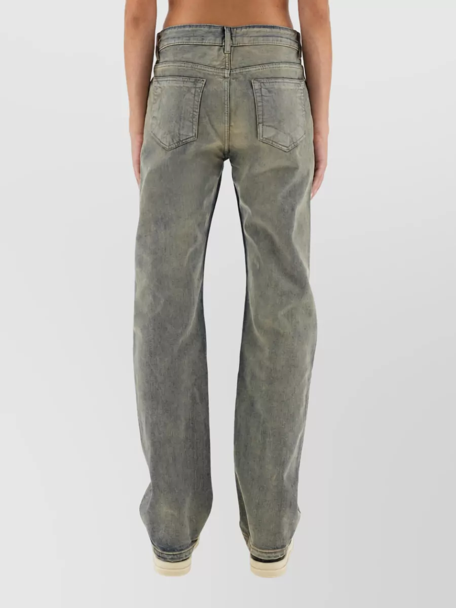 Rick Owens Drkshdw Denim Straight-Leg Jeans