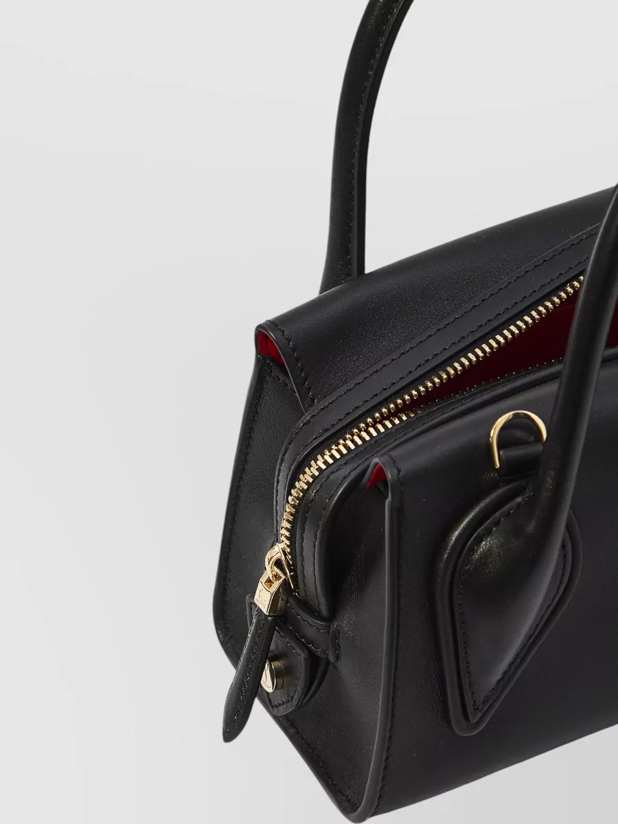 Christian Louboutin Venus Mini Calfskin Structured Tote Bag