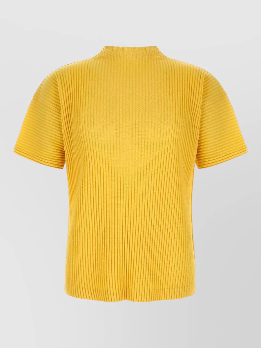 Homme Plisse Issey Miyake Pleated short-sleeve top