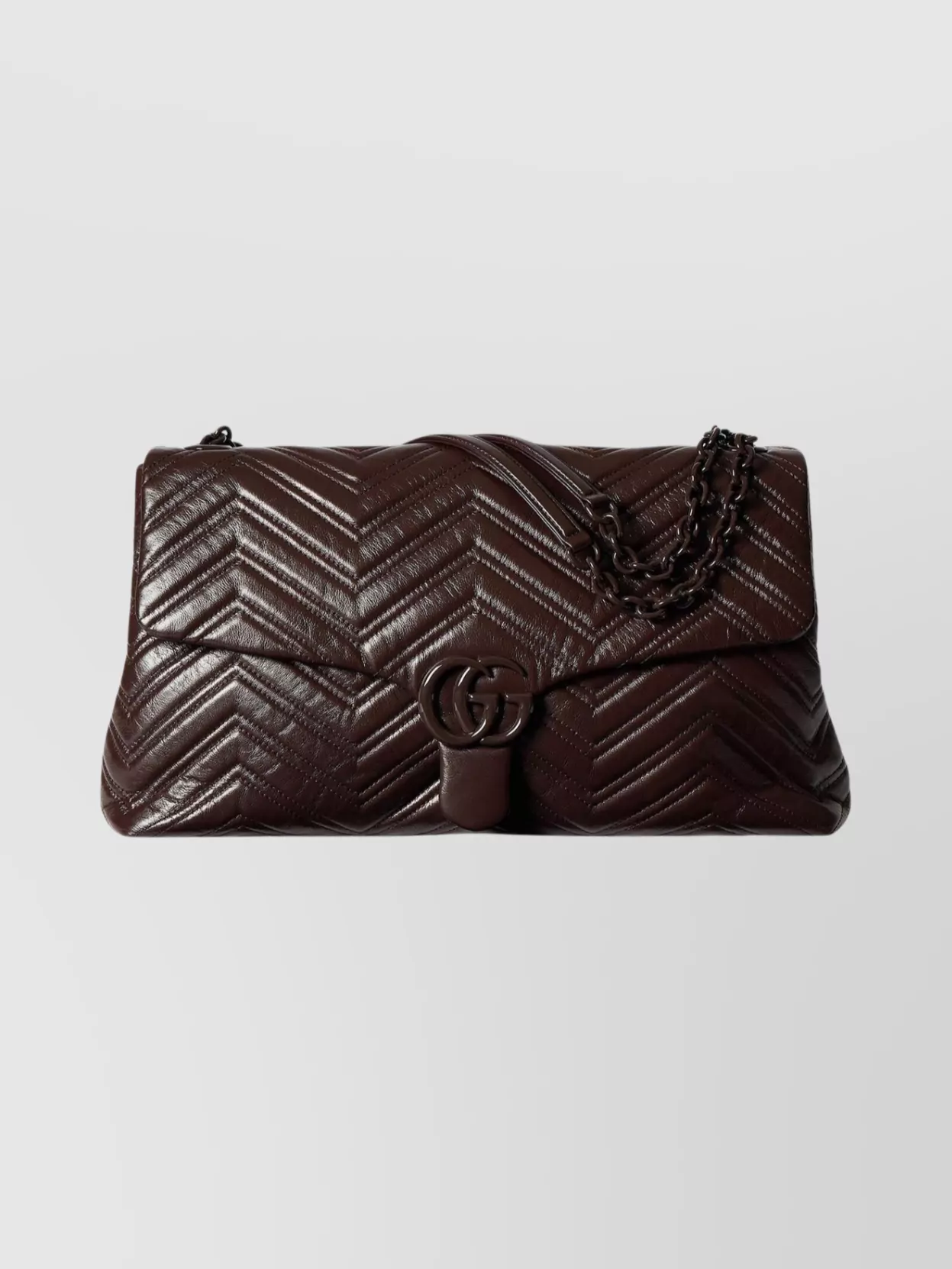 Gucci Maxi Shoulder Bag In Matelassé Leather