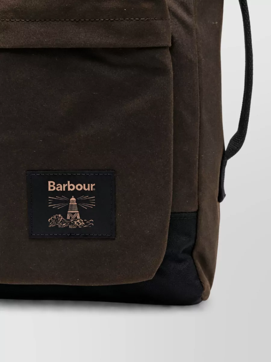 Barbour Waxed Backpack