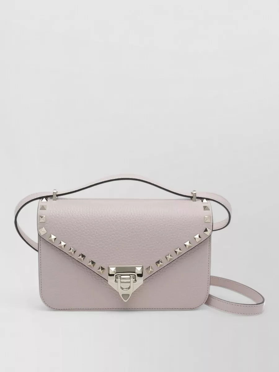 Valentino Garavani rockstud spike small leather shoulder bag