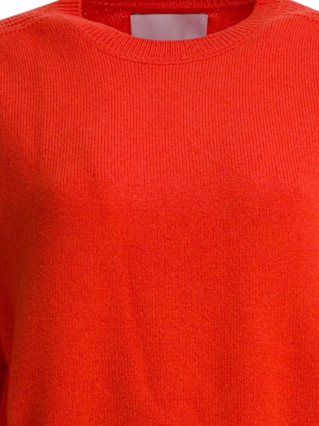 Sa Su Phi Crew Neck Knitwear With Ribbed Cuffs And Hem