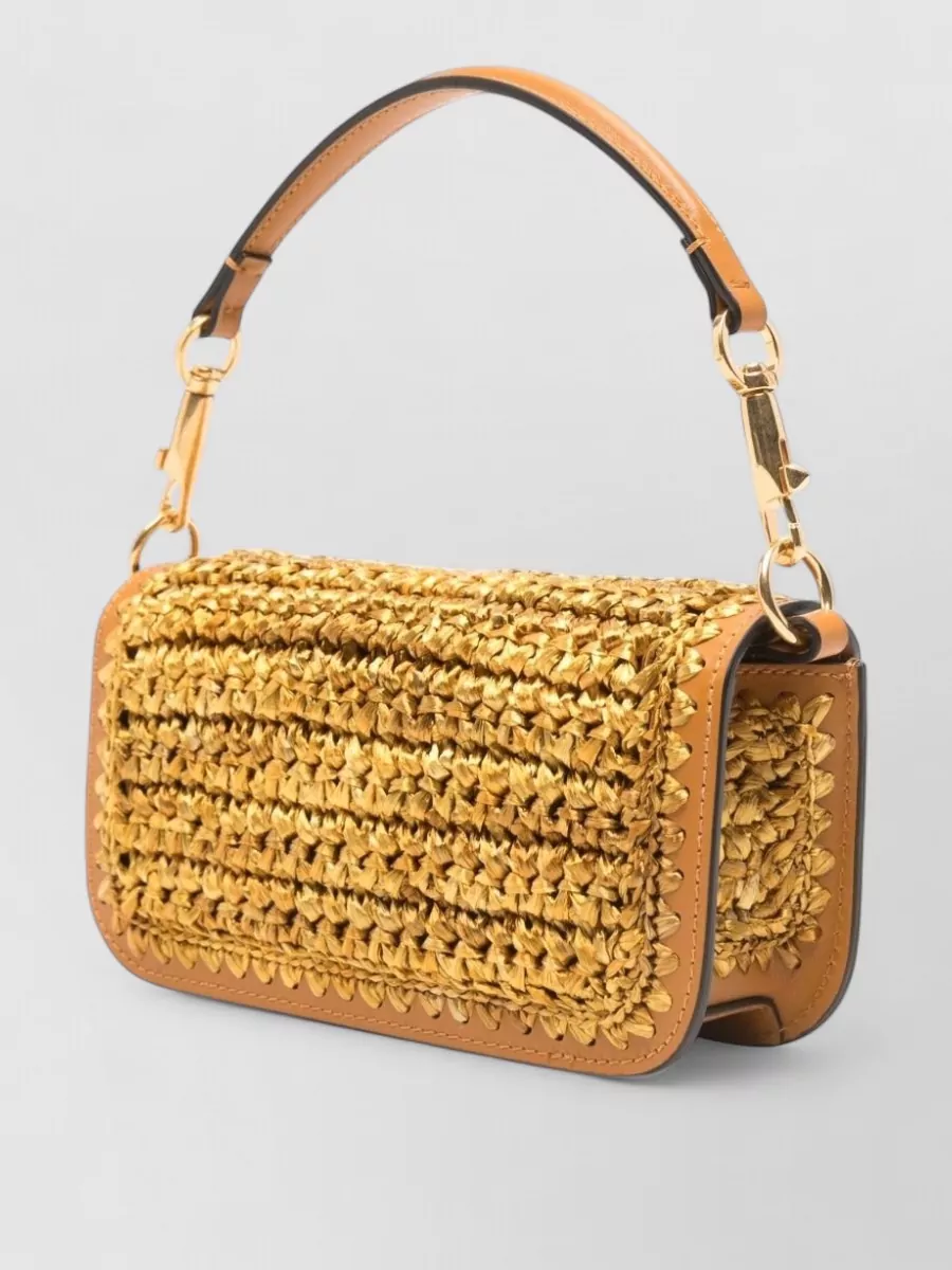 Valentino Garavani Locò Small Viscose Shoulder Bag