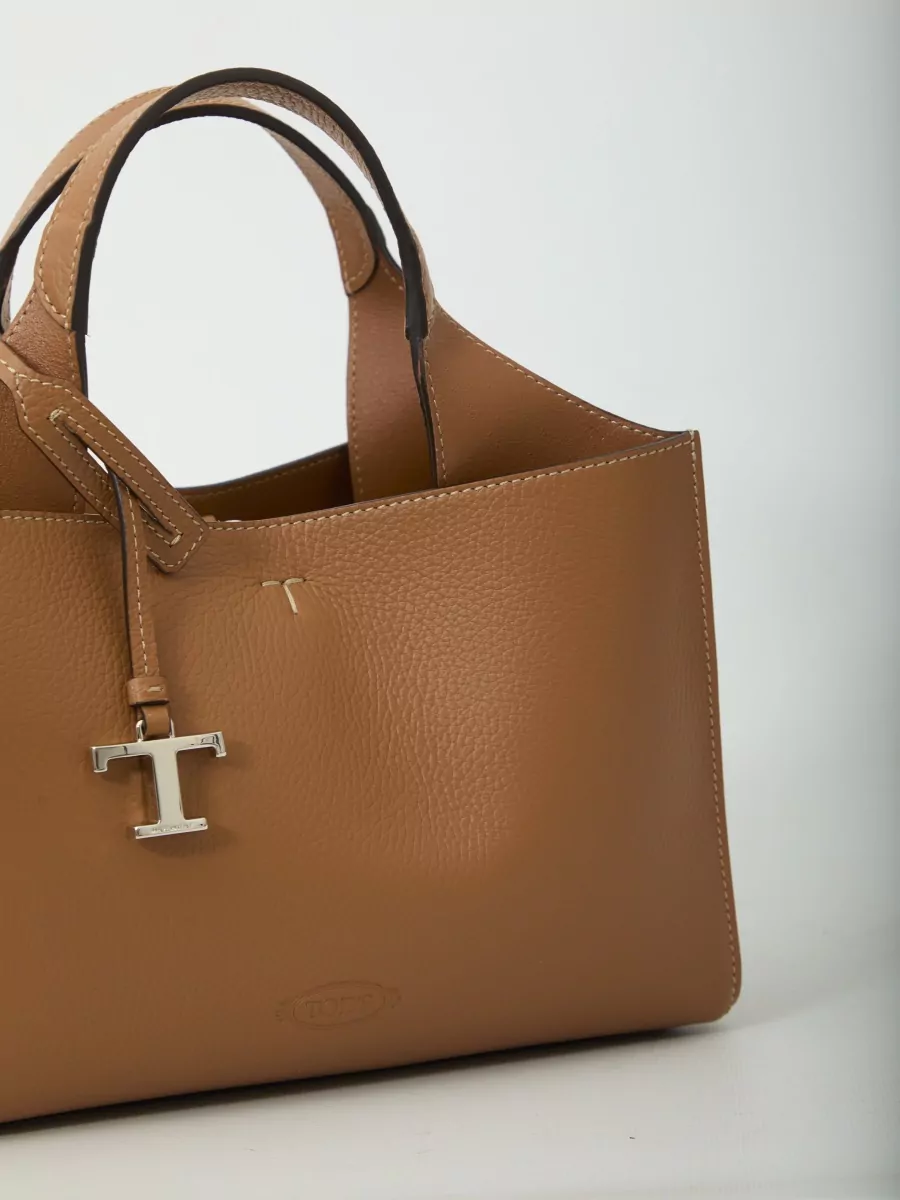 Tod's T Timeless Mini Leather Shoulder Bag