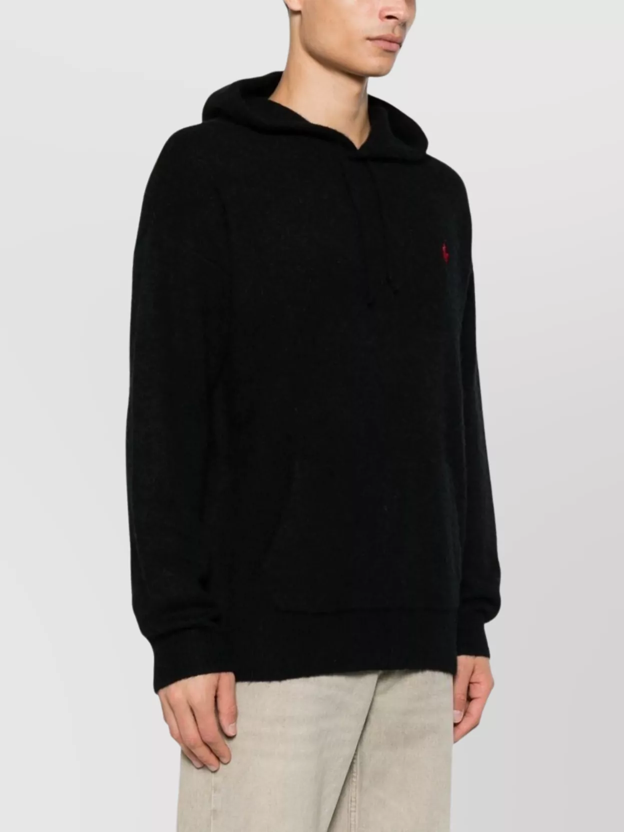 Ralph Lauren Crewneck Sweater Drawstring Hood