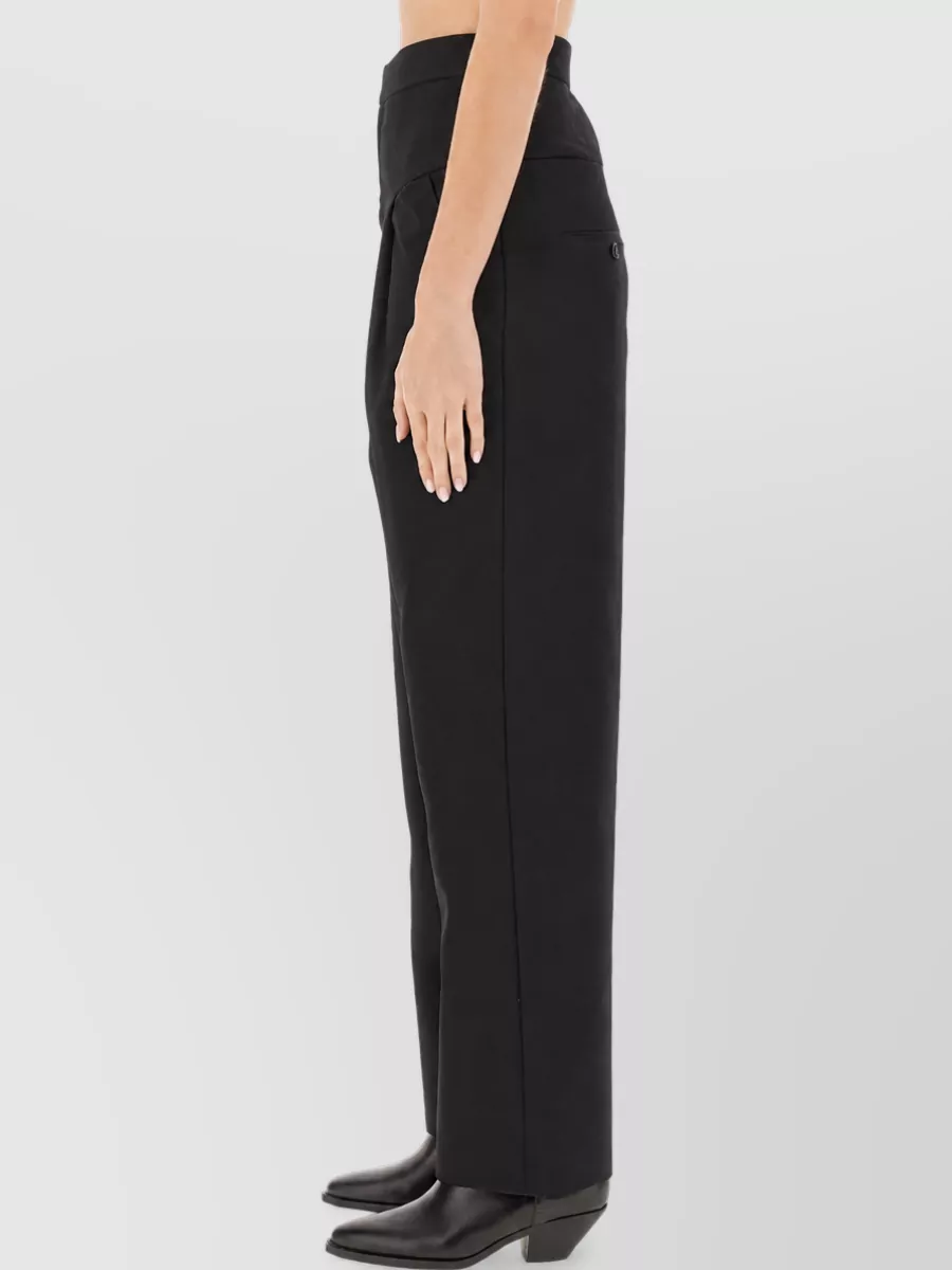 Isabel Marant Wool Wide-Leg Trousers