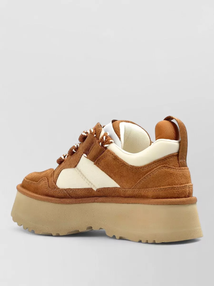 Ugg Leather Low-Top Sneakers