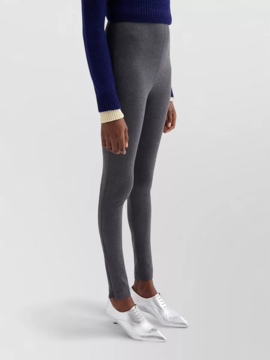 Jil Sander Slim-Fit Wool Leggings