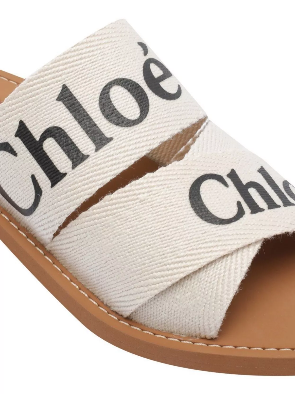 Chloé Block Heel Open Toe Square Sandals