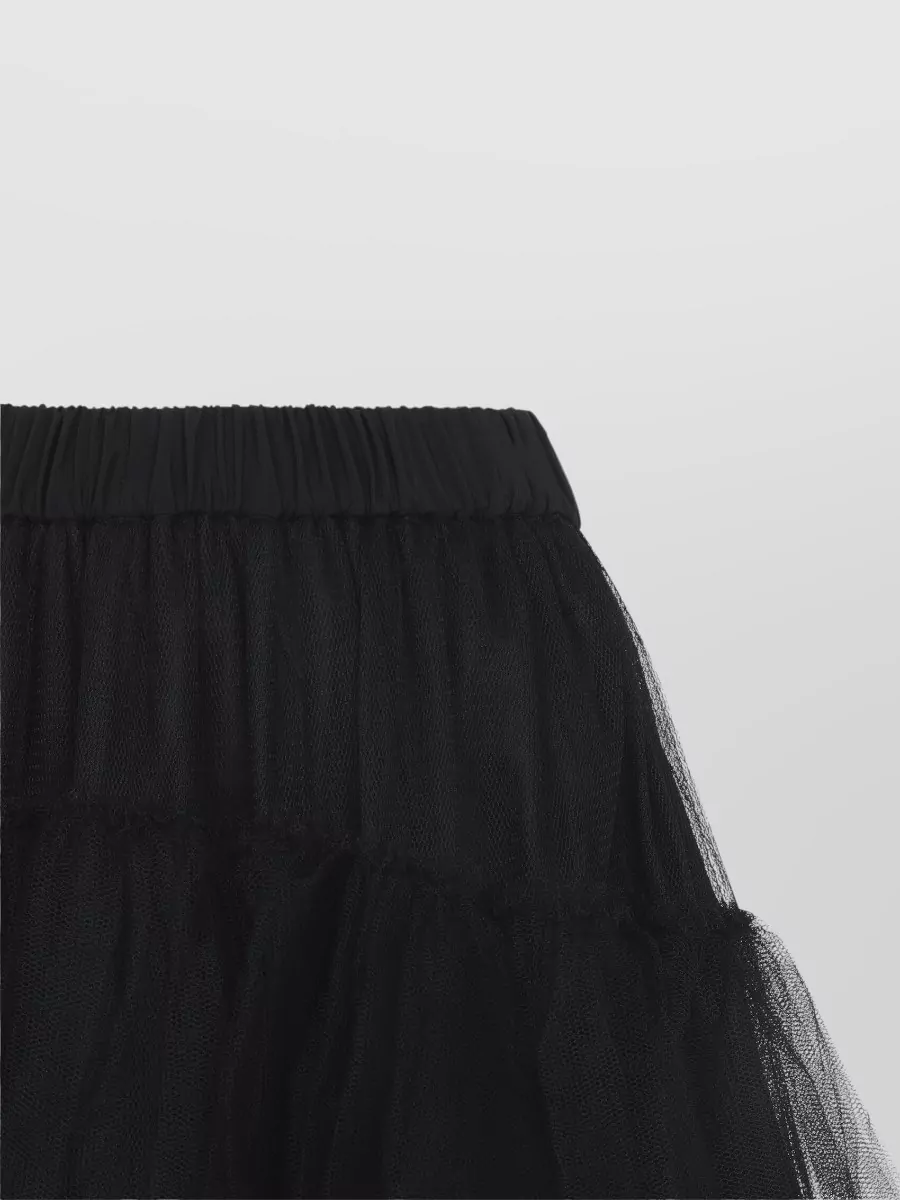 Simone Rocha Long Layered Tulle Dance Midi Skirt