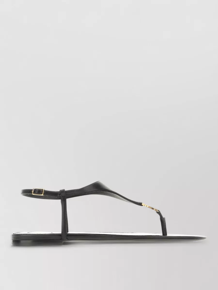 Saint Laurent Leather Sandals