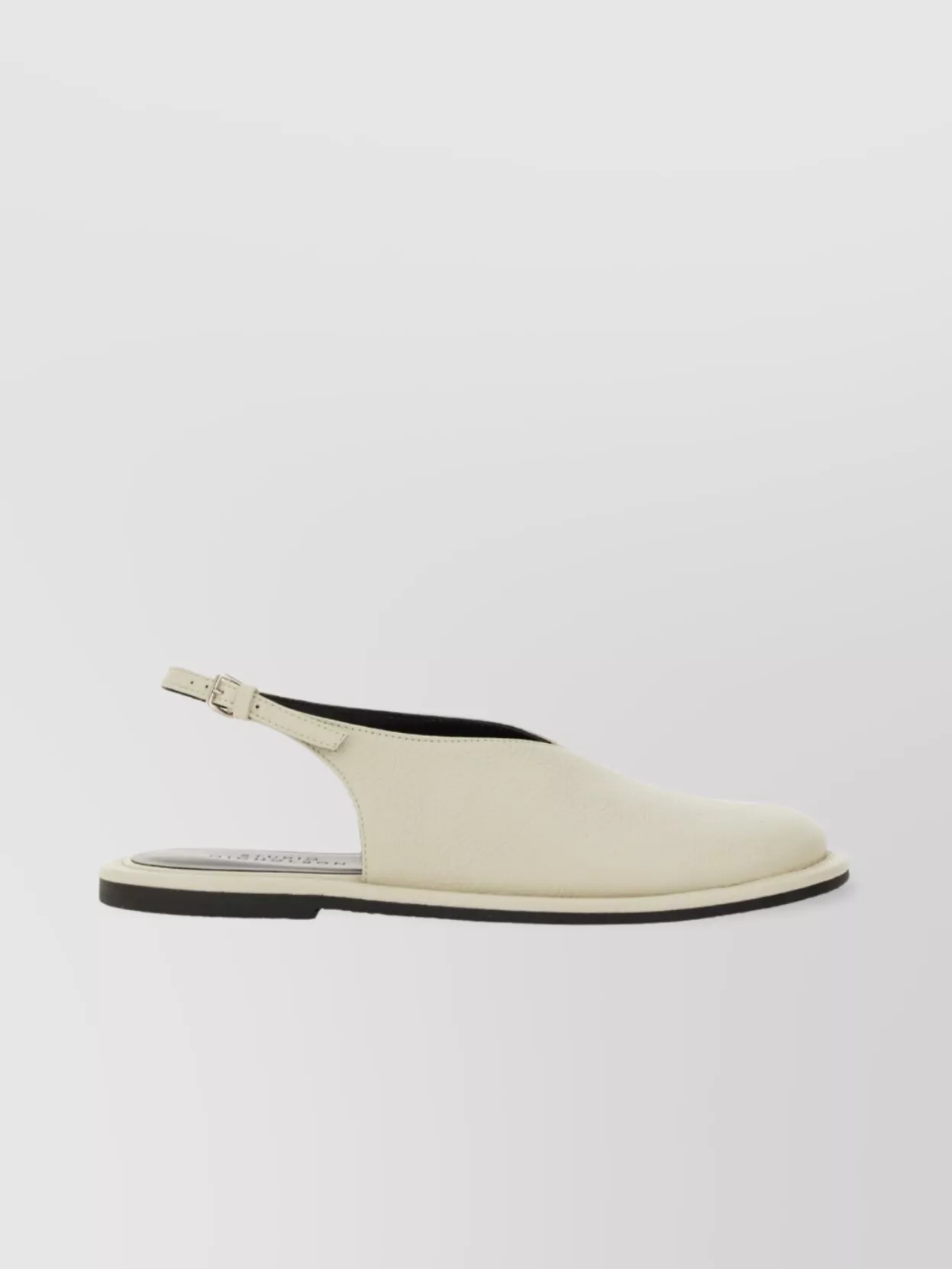 Studio Nicholson "Paley" Buckle Detail Flat Sole Mules