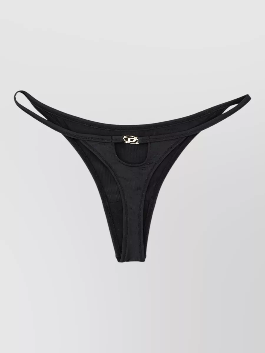 Diesel cutout low-rise bikini briefs