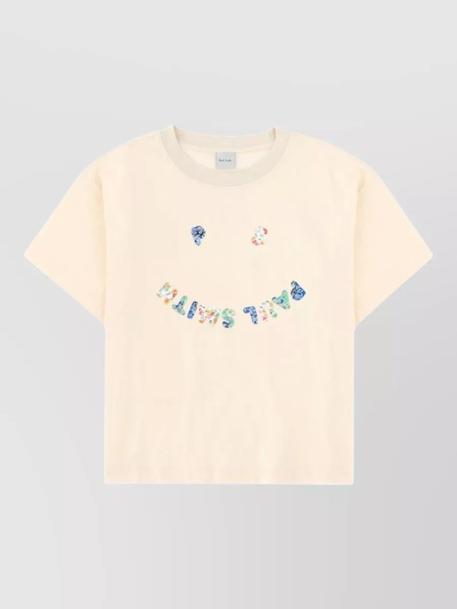 Paul Smith happy cotton t-shirt