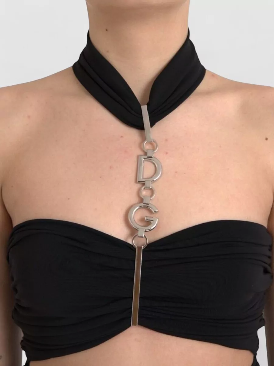 Dolce&Gabbana Cutout Halterneck Sleeveless Bodycon Mini Dress